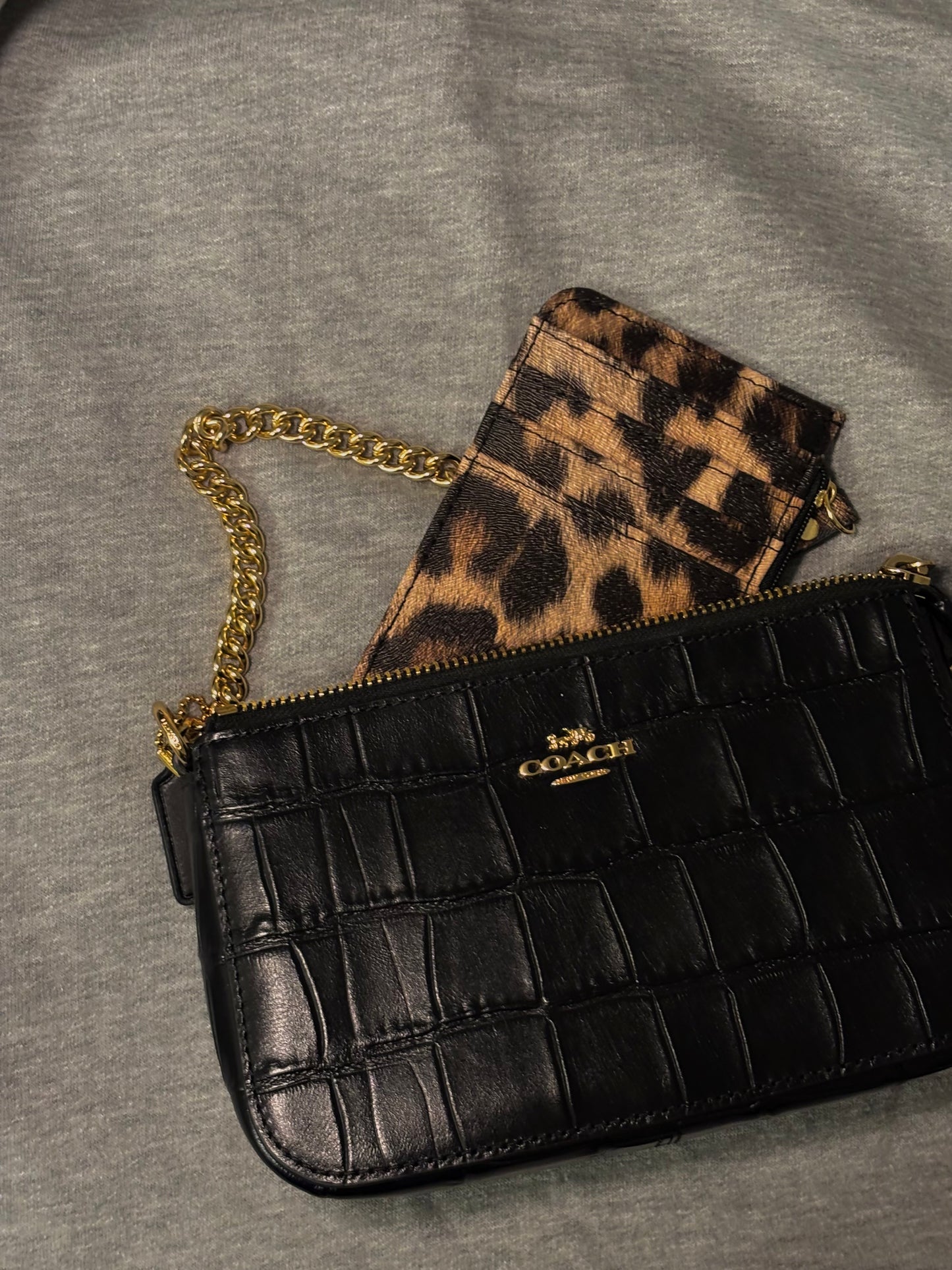 LEOPARD PRINT WALLET