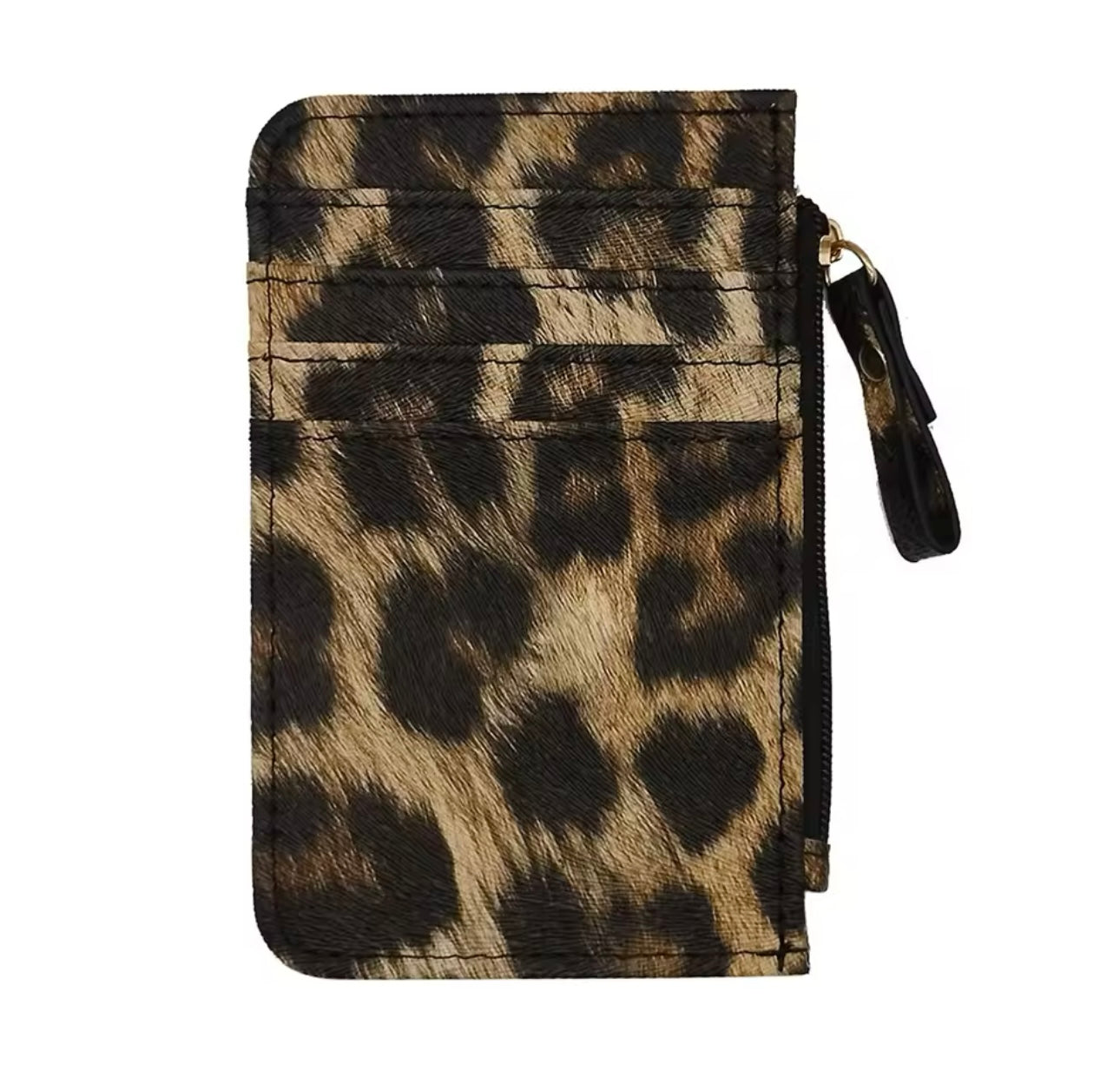 LEOPARD PRINT WALLET