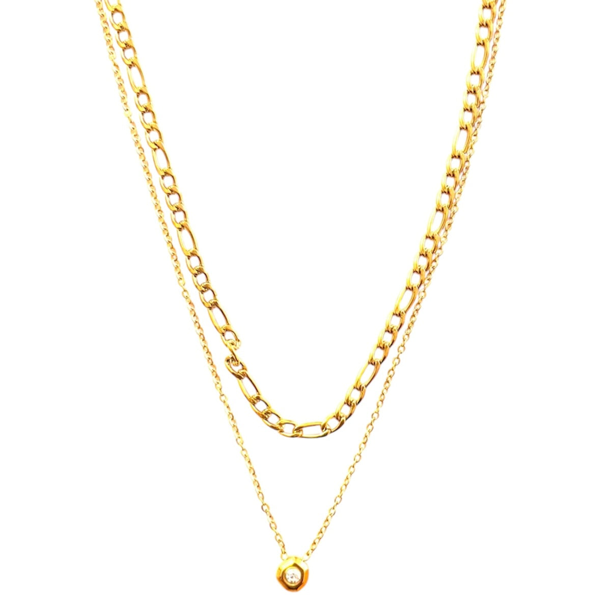 LAYERED TWO NECKLACE
