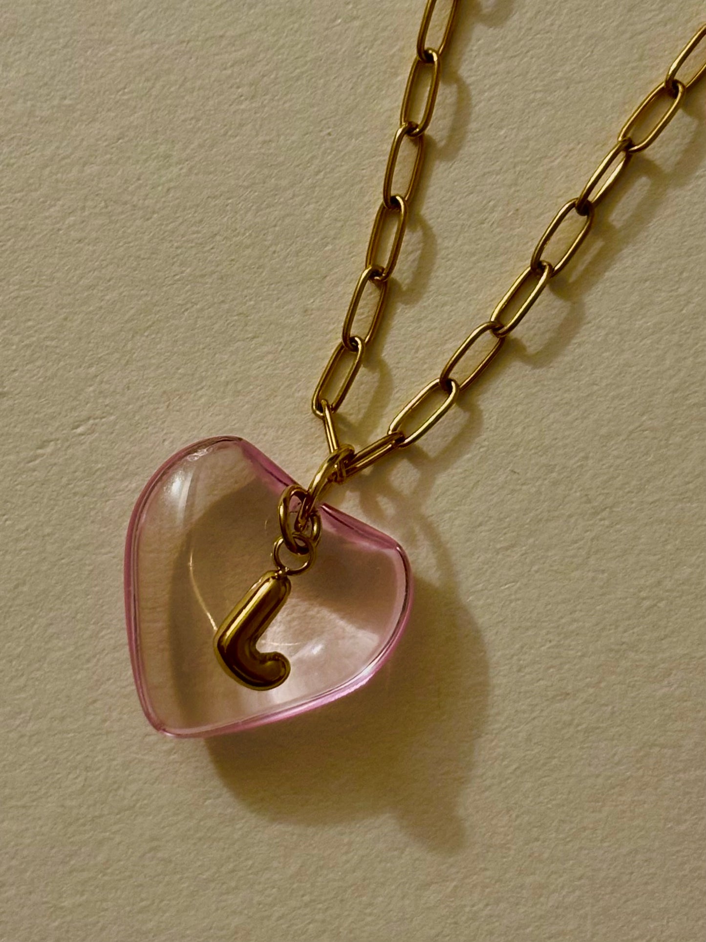LOVE INITIAL NECKLACE